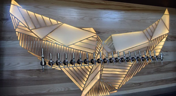 Craft beer at a brewery in Greenville South Carolina