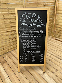 Restaurant de fruits de mer Le Pilotis à La Guérinière (le menu)