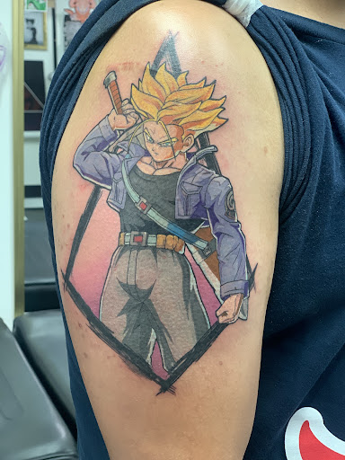 Explore head tattoo ideas for men, creative tattoo ideas in Dalton, available at Rail Side Tattoo Co. (no piercings)