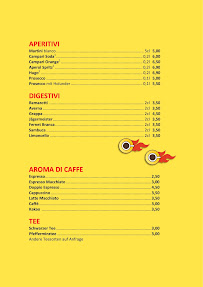 Menu / carte de Da Piero Flammeria e Bar à Rödermark