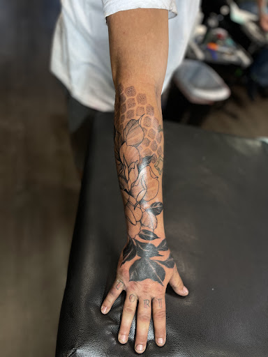 Explore symbol small tattoo ideas, creative tattoo ideas in Goose Creek, available at Red Kirin Tattoo