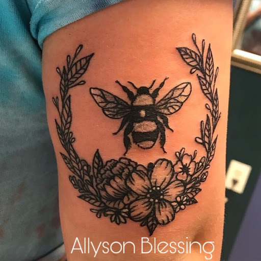 Explore pink ribbon tattoo ideas, creative tattoo ideas in Kent, available at War Horse Ink