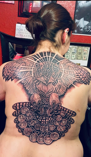 Explore red hot chili peppers tattoo ideas, creative tattoo ideas in Midland, available at The Company Ink