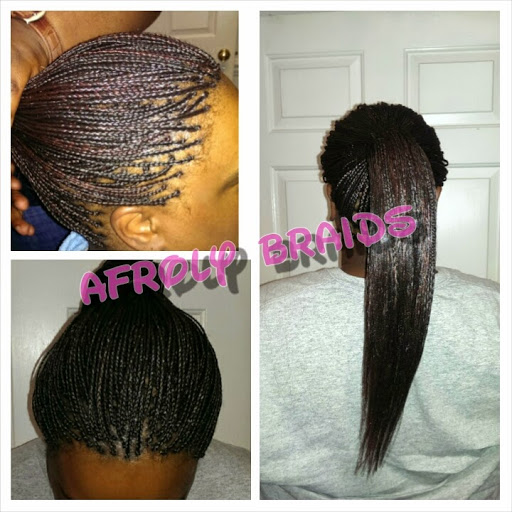 Hair Salon «AfroLy Hair Salon - African Hair Braiding Salon», reviews and photos, 3801 Western Blvd #107, Raleigh, NC 27606, USA