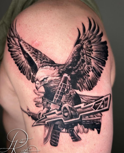 Explore growth tattoo ideas, creative tattoo ideas in Fort Wayne, available at Grade A Tattoos and Body Piercing