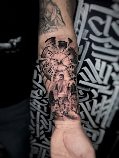 Explore piano tattoo ideas, creative tattoo ideas in Miami, available at INKAHOLIK TATTOOS