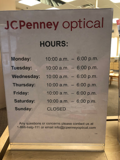 Eye Care Center «JCPenney Optical», reviews and photos, 1500 Apalachee Pkwy, Tallahassee, FL 32301, USA