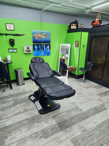 Explore ear tattoo ideas for women, creative tattoo ideas in Romulus, available at Urban Rituals Piercing and Tattoo