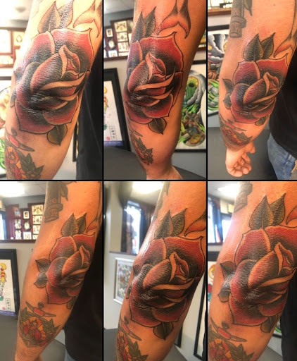 Explore stomach tattoo ideas men, creative tattoo ideas in Worcester, available at Ideal Americana Tattoo Company