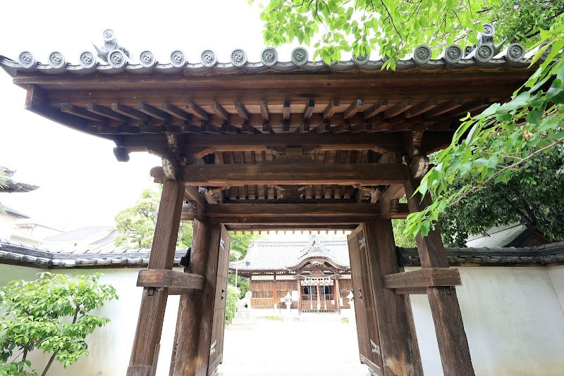 日部神社神門(堺市指定重要文化財)