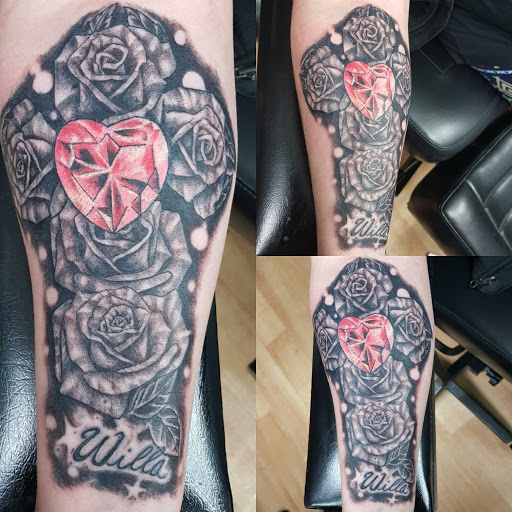 Explore vitiligo tattoo ideas, creative tattoo ideas in Camby, available at Sick With It Tattoos