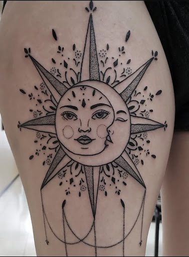 Explore spine tattoo ideas for females, creative tattoo ideas in Delta, available at Resurrected Ink