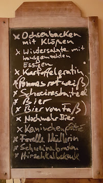 Restaurant allemand Schlesisch Blau à Berlin - menu / carte