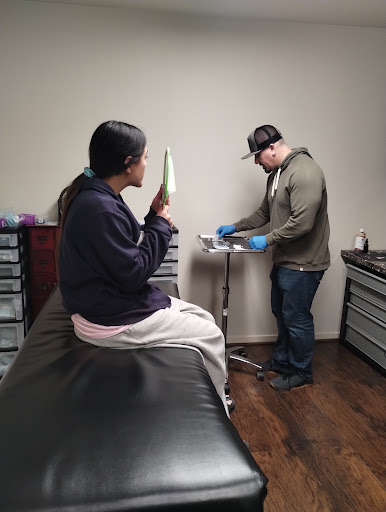 Explore dentist tattoo ideas, creative tattoo ideas in Seaside, available at Creative Visions Ink Tattoo & Body Piercing Studio - Call for Appointment