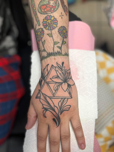 Explore sleeve men tattoo ideas, creative tattoo ideas in Elkhart, available at Legendary Ink Tattoo and Piercing Studio