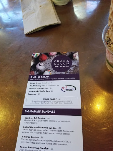Ice Cream Shop «Crank & Boom Ice Cream Lounge», reviews and photos, 1210 Manchester St, Lexington, KY 40504, USA