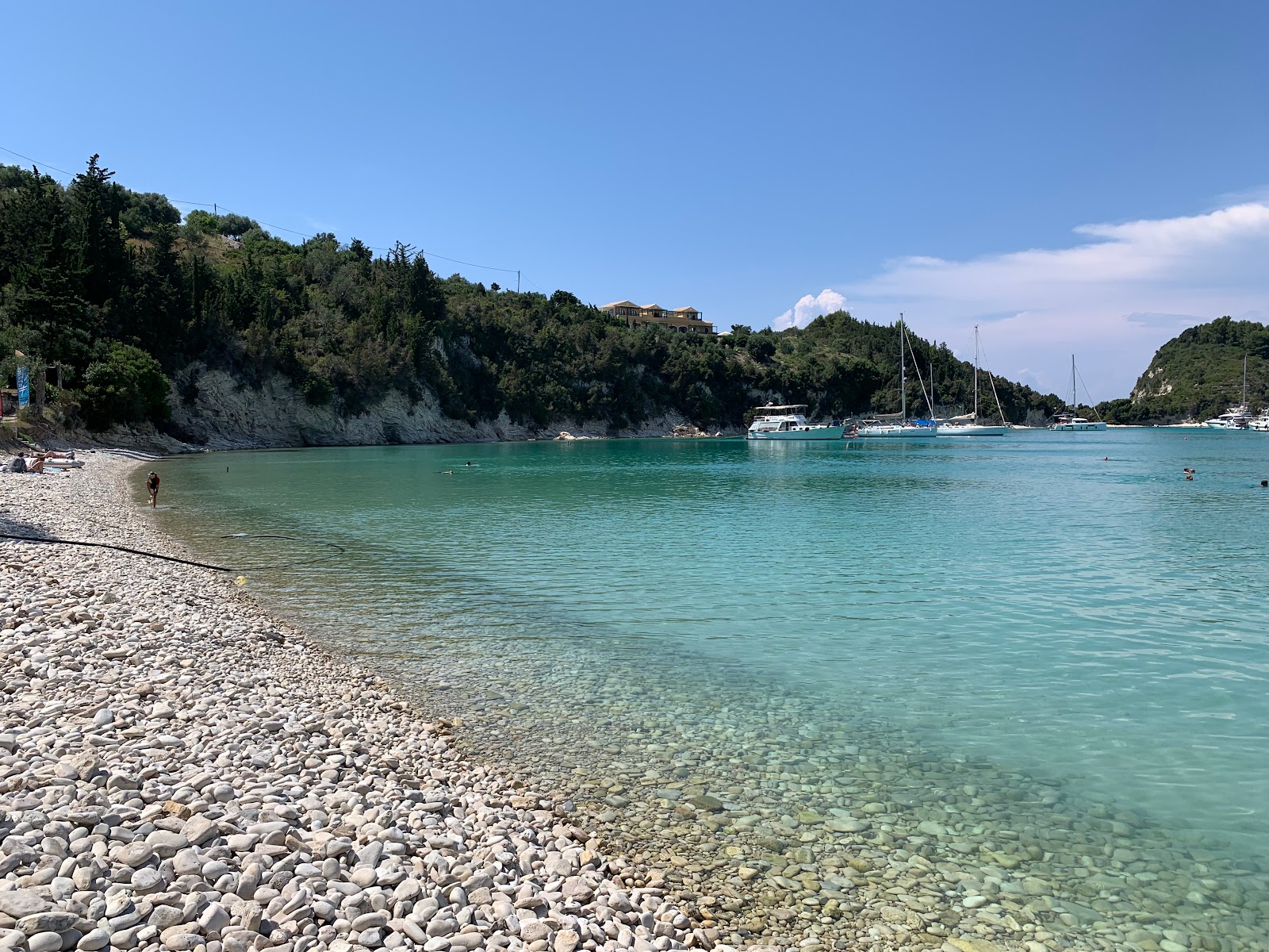Photo de Paralia Lakka partie de la zone de l'hôtel