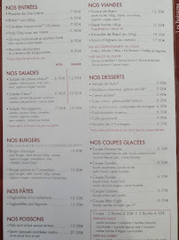 Menu / carte de Le Gardin à Caen