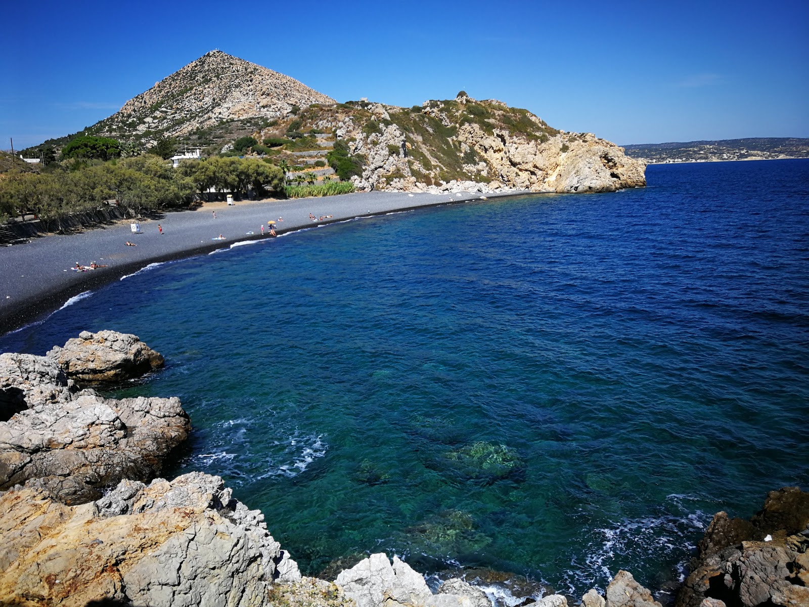 Photo of Mavros Gialos with blue pure water surface