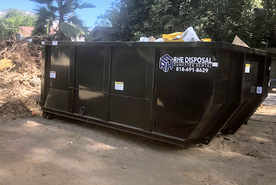 Mini Roll-Off Dumpster- RHE Disposal & Transportation