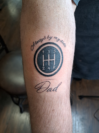 Explore cm punk tattoo ideas, creative tattoo ideas in Mansfield, available at Outer Mind Creations Tattoo Studio