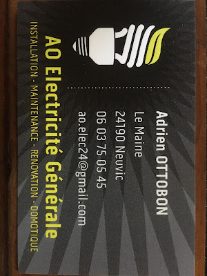 Adrien OTTOBON Electricien à Neuvic