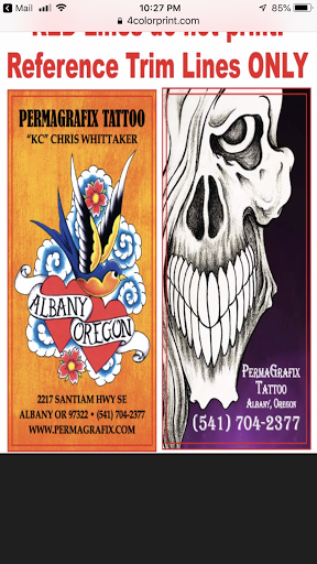 Tattoo Shop «PermaGrafix Tattoo», reviews and photos, 2217 Santiam Hwy SE, Albany, OR 97322, USA