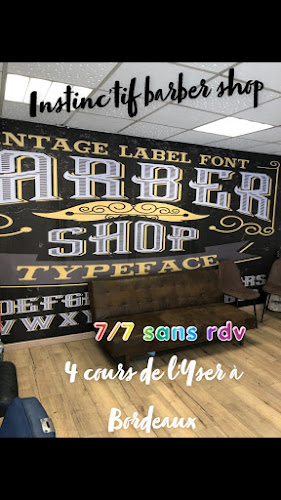 Salon de coiffure Barber Shop coiffeur Homme INSTINCT’TIF Bordeaux