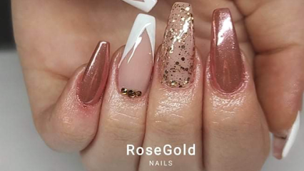 RoseGold Nails