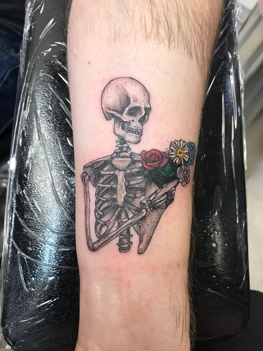 Explore rip grandpa tattoo ideas, creative tattoo ideas in Milwaukee, available at Bay Street Tattoo Co.