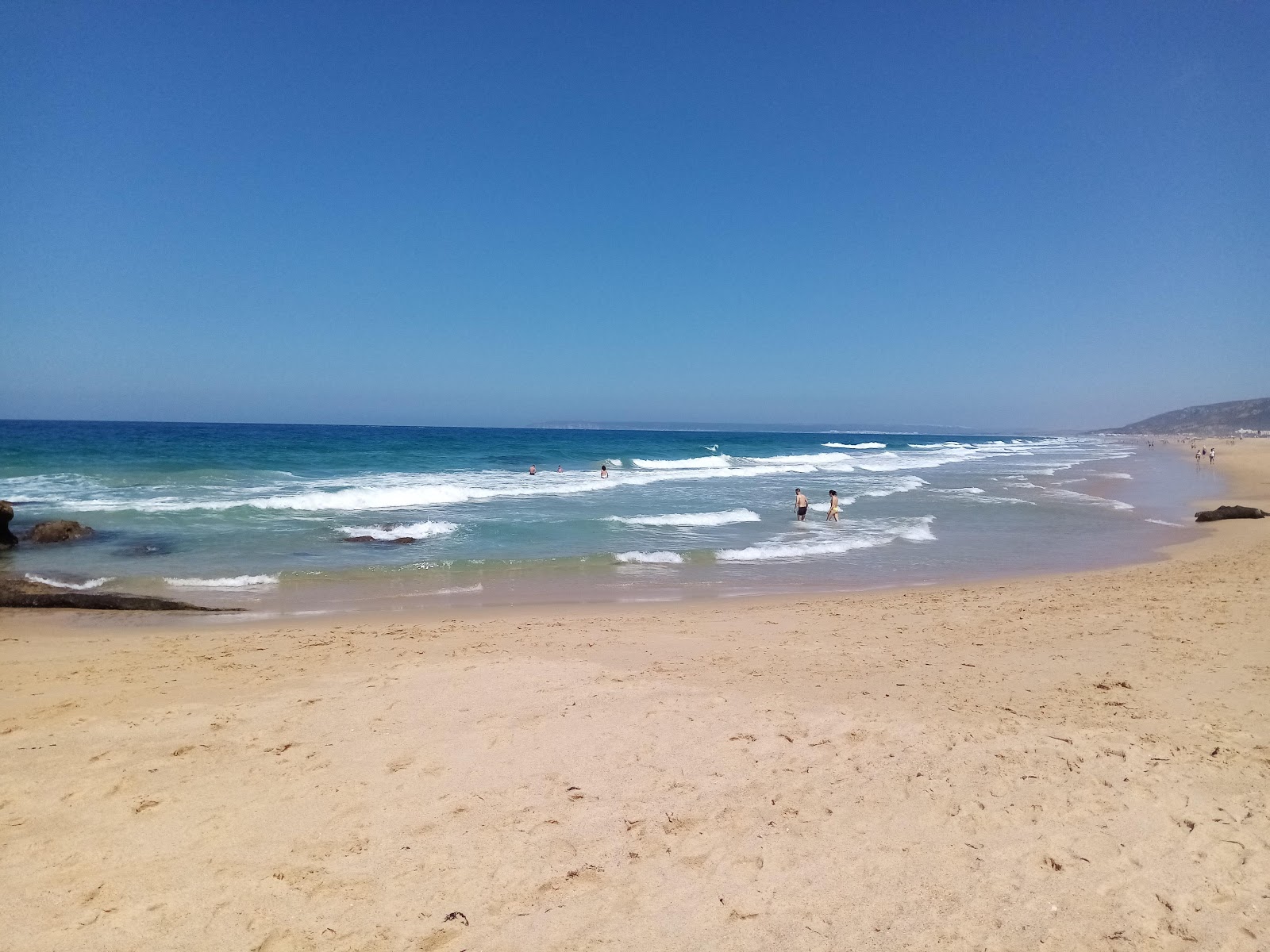 Foto von Playa del Cabo de la Plata mit lange, gerade küste