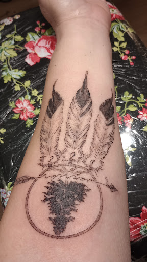 Explore r tattoo ideas, creative tattoo ideas in Baldwinsville, available at Grand Line Tattoo