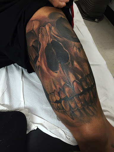 Explore tattoo half sleeve ideas male, creative tattoo ideas in El Sobrante, available at True Ambition Art Company