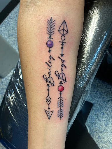 Explore head tattoo ideas, creative tattoo ideas in Monroe, available at Skin City Tattoo Studio