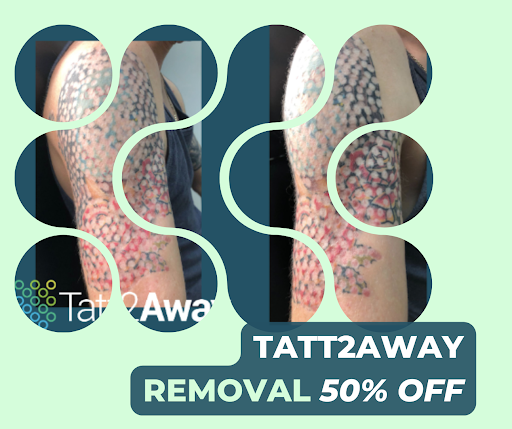 Explore red hand tattoo ideas, creative tattoo ideas in Huntington, available at Tatt2Away Huntington