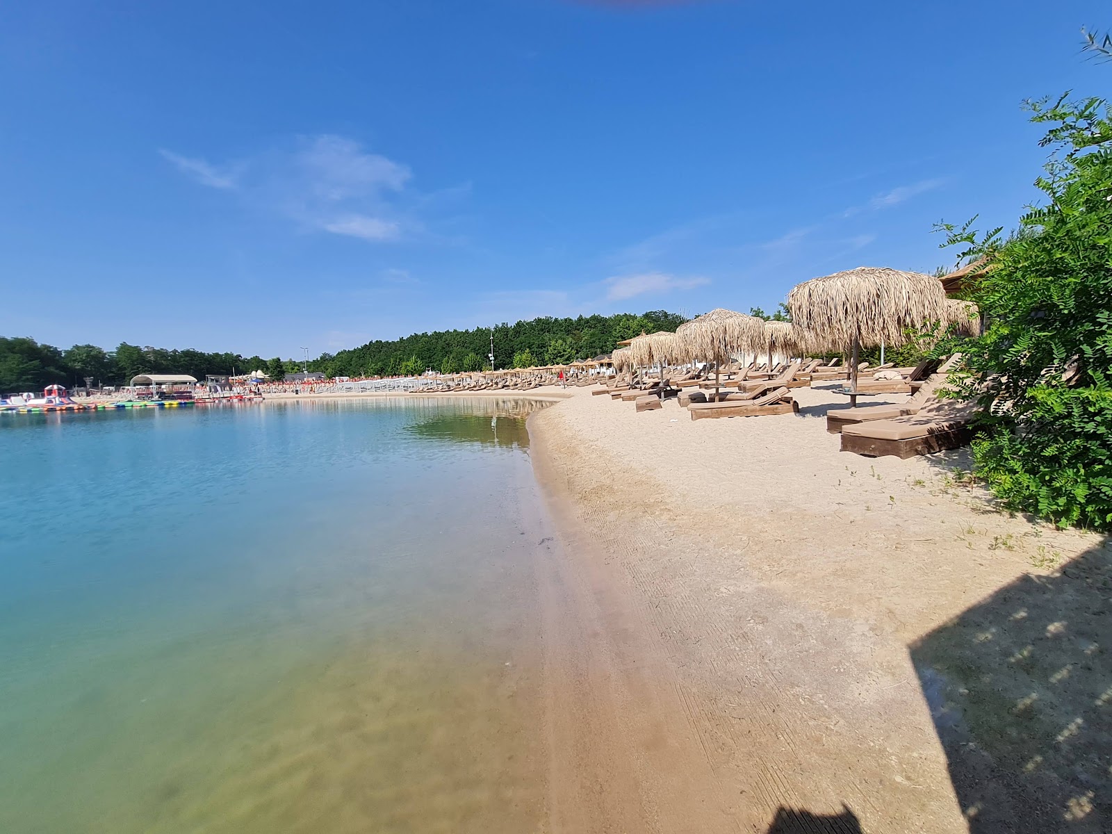 Foto di Spiaggia di Pinta e l'insediamento