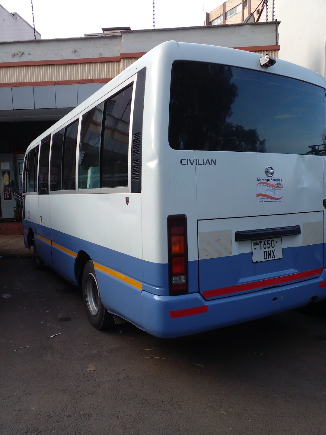 Marangu Shuttles luxury Bus