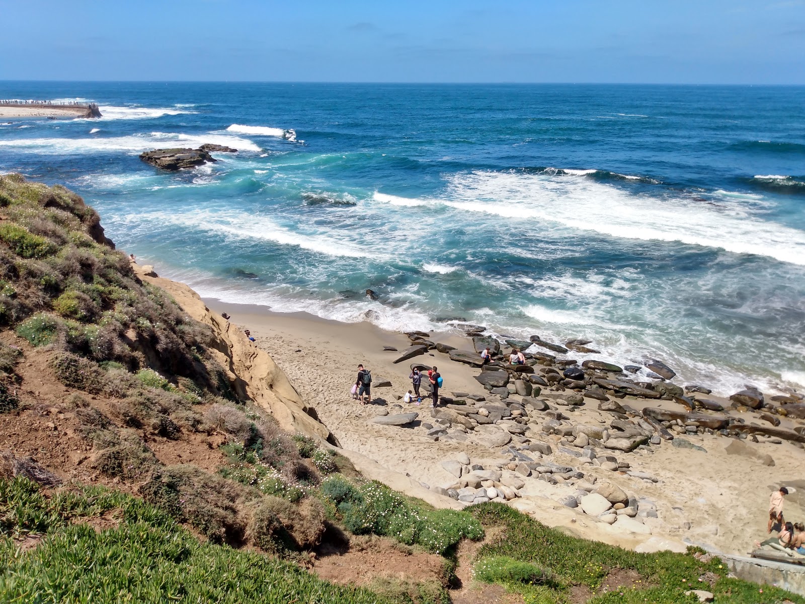 Foto van Shell beach met hoog niveau van netheid