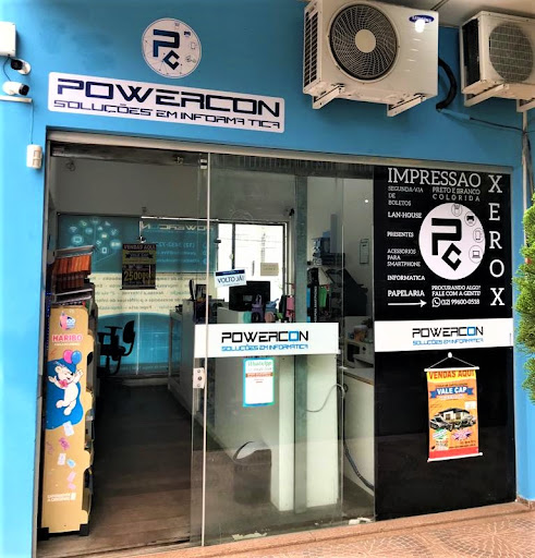 Logo da empresa - POWERCON Eletrônicos e Lan-House