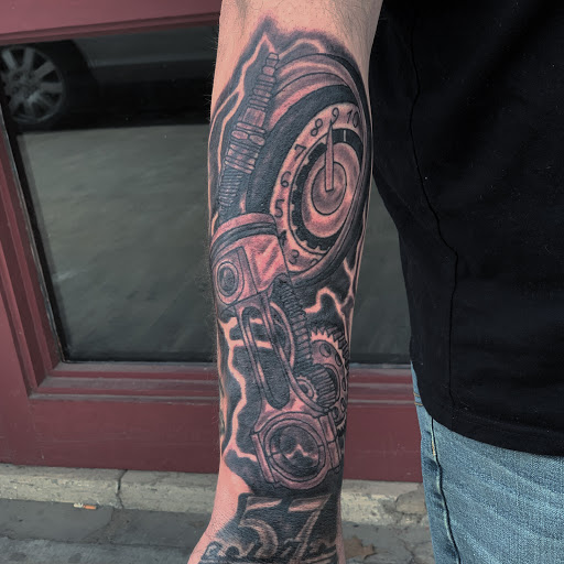 Explore honey badger tattoo ideas, creative tattoo ideas in Jonesboro, available at Gallery Of Ink Tattoo Shop