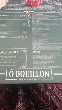Ô Bouillon à Champigny-sur-Marne menu