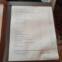 Restaurant Ristorante Sibilla à Tivoli (le menu)