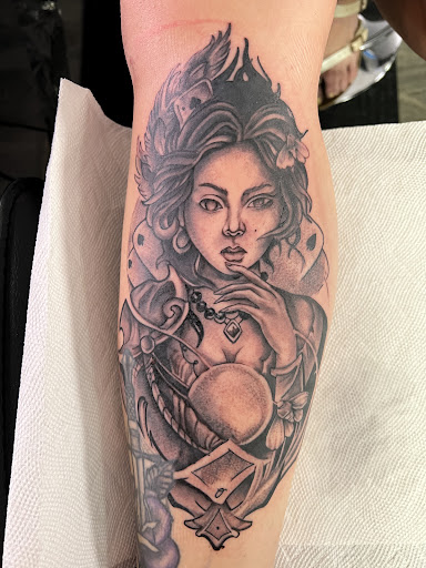 Explore font tattoo ideas, creative tattoo ideas in Schaumburg, available at Urban Rebels Ink