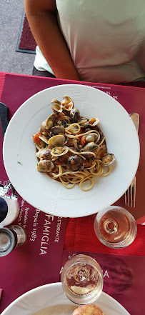 Spaghetti alle vongole du Restaurant Italien la Famiglia à Antibes - n°4