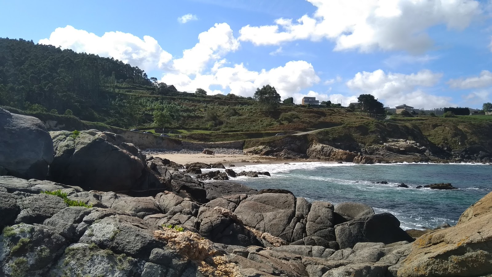 Foto von Praia de Muinelo wilde gegend