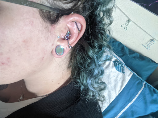 Explore hair tattoo ideas, creative tattoo ideas in Sun Prairie, available at Blue Lotus Tattoo & The Piercing Lounge