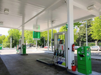 Station-service BP à Grenoble