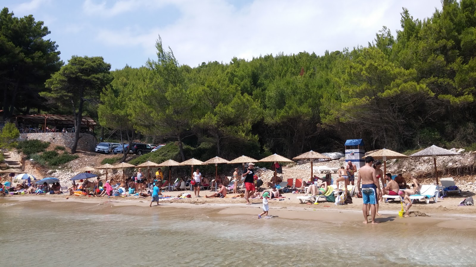 Photo de Paralia Chrisi Milia - endroit populaire parmi les connaisseurs de la détente