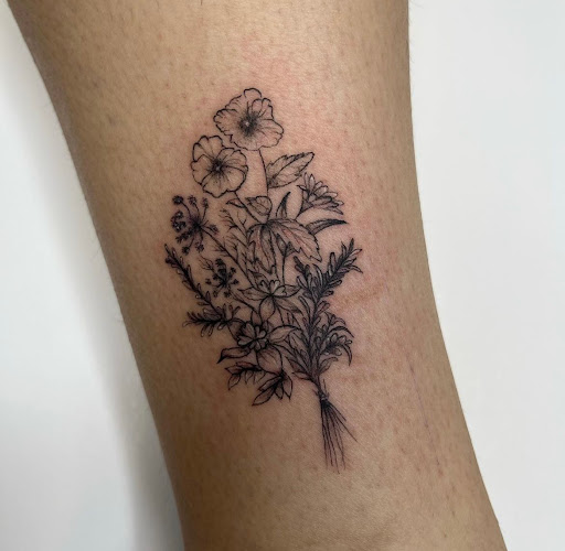 Explore grandparents tattoos ideas, creative tattoo ideas in Houston, available at 333 Tattoo Studio HTX