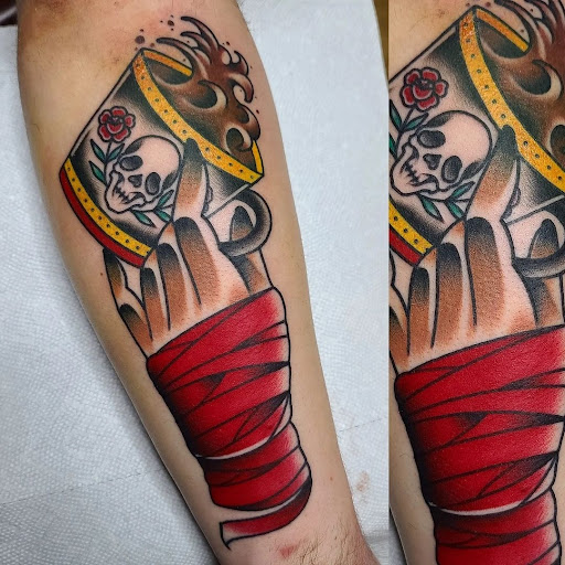 Explore jekyll and hyde tattoo ideas, creative tattoo ideas in West Jefferson, available at Black Dagger Tattoo Collective
